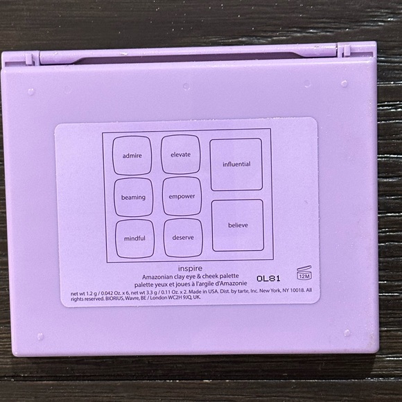 TARTE Inspire Cheek and Eyeshadow Palette - Picture 7 of 8